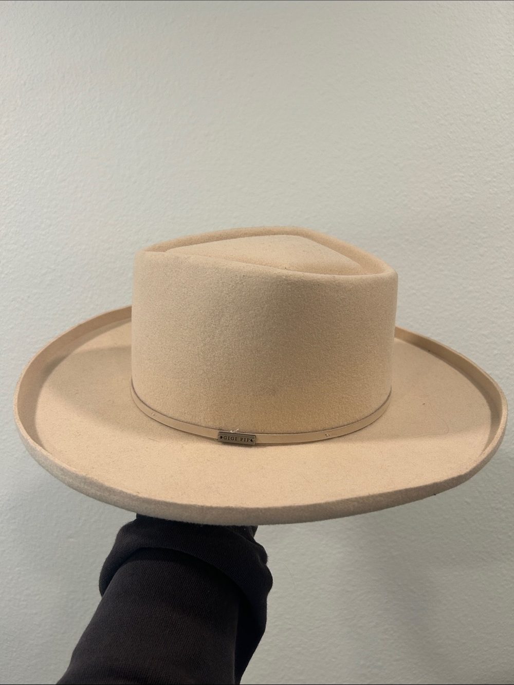 Gigi Pip cream hat